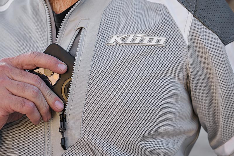 Klim Induction Pro jacket micro mesh panel